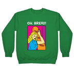 A Bread Love Story Comic Crewneck Sweatshirt
