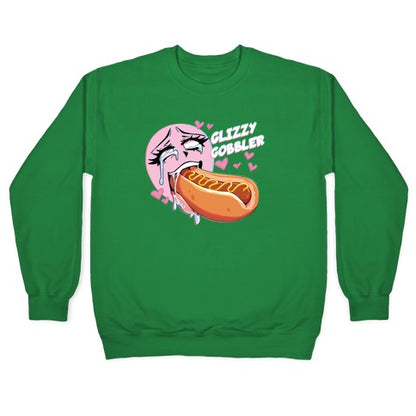 Ahegao Glizzy Gobbler Crewneck Sweatshirt