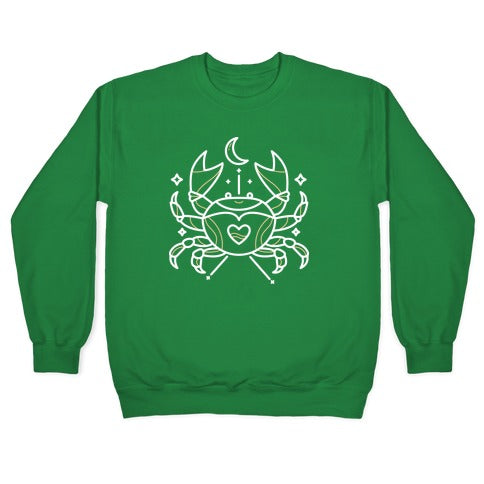 Astrology Cancer Crab Crewneck Sweatshirt