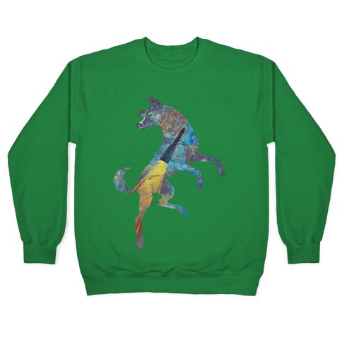 Astronaut Dog Laika Crewneck Sweatshirt