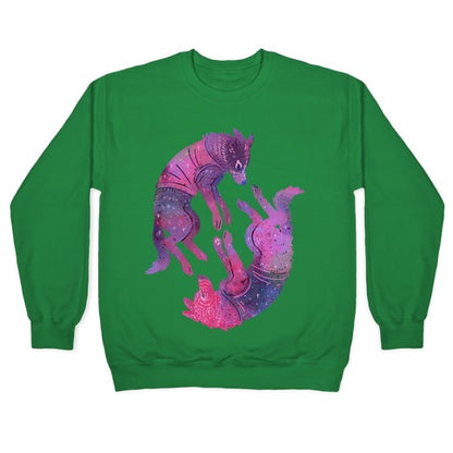 Astronaut Dogs Belka & Strelka Crewneck Sweatshirt