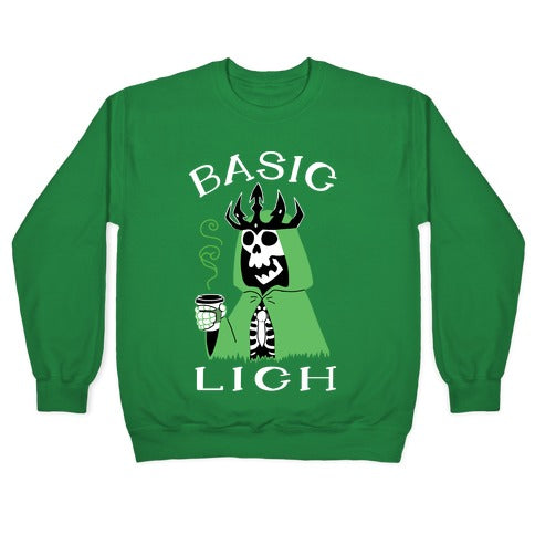 Basic Lich Crewneck Sweatshirt