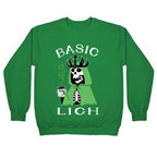 Basic Lich Crewneck Sweatshirt