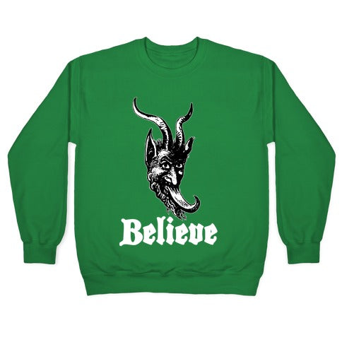 Believe In Krampus Crewneck Sweatshirt
