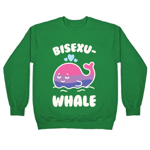 Bisexu-WHALE Crewneck Sweatshirt