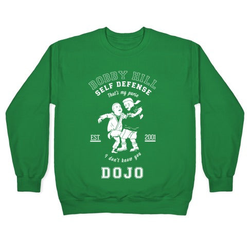 Bobby Hill Self Defense Dojo Crewneck Sweatshirt