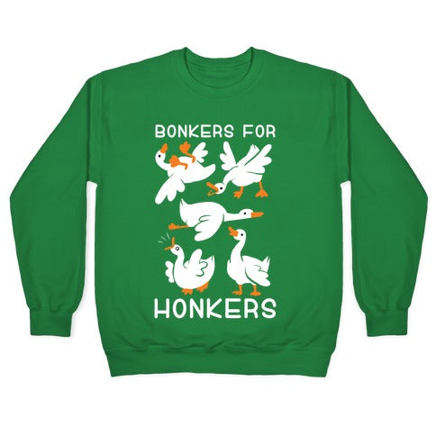 Bonkers For Honkers Crewneck Sweatshirt