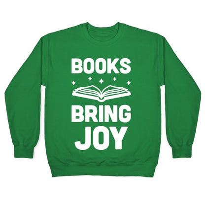 Books Bring Joy Crewneck Sweatshirt