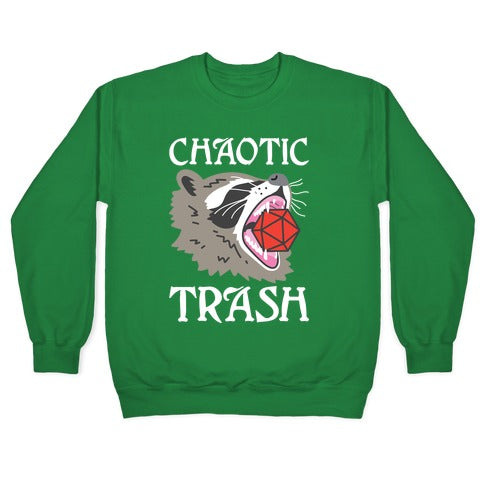 Chaotic Trash (Raccoon) Crewneck Sweatshirt