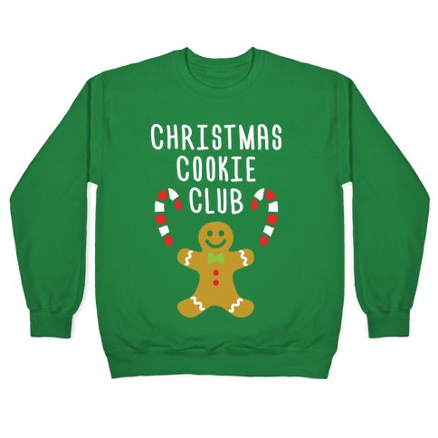 Christmas Cookie Club Crewneck Sweatshirt