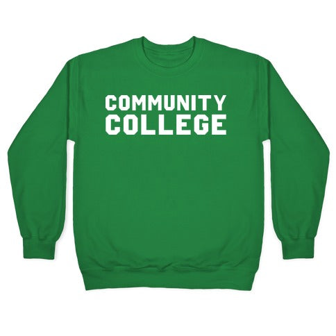 Community College Crewneck Sweatshirt