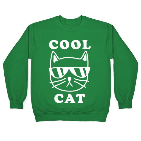 Cool Cat Crewneck Sweatshirt