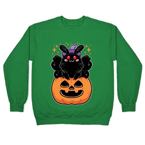 Cute Halloween Mothman Crewneck Sweatshirt