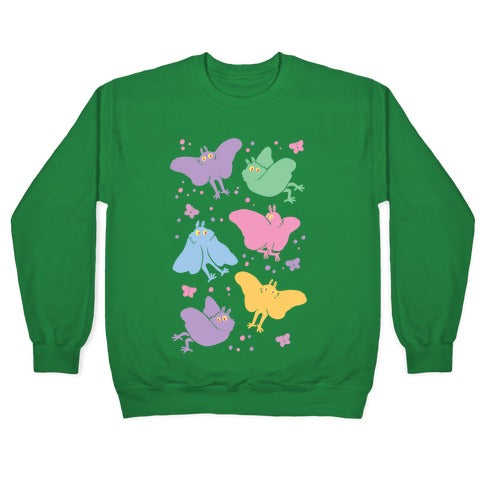 Cute Pastel Mothman Crewneck Sweatshirt