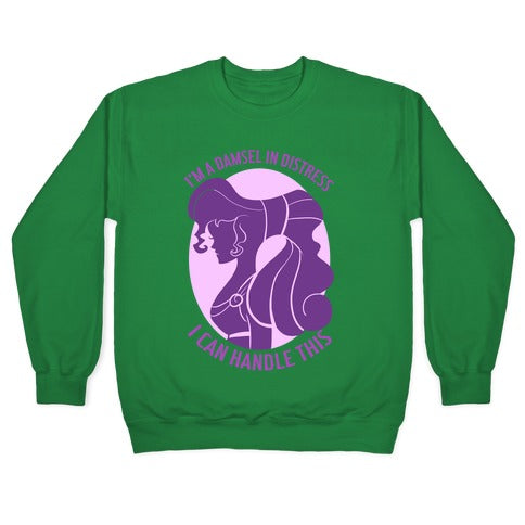 Damsel In Distress Crewneck Sweatshirt