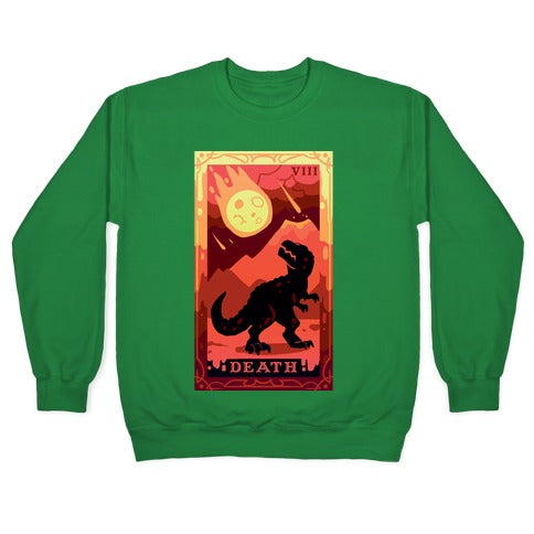 Death Dino Tarot Crewneck Sweatshirt