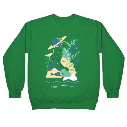 Deep Space Diving Crewneck Sweatshirt