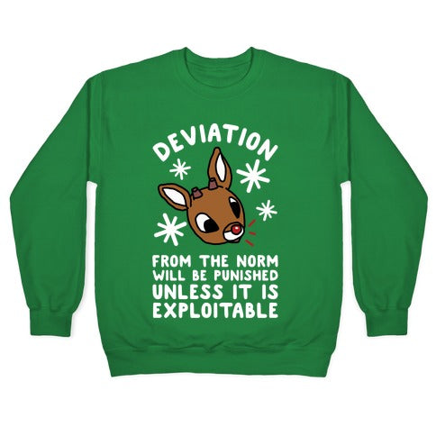 Deviation Rudolf Crewneck Sweatshirt
