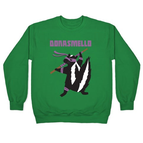 Donasmello (Donatello Skunk) Crewneck Sweatshirt