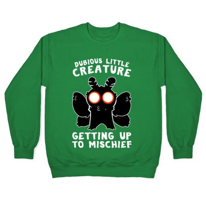 Dubious Little Creature Mothman Crewneck Sweatshirt