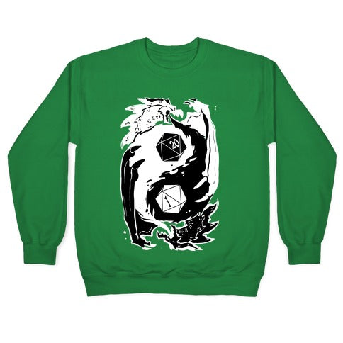 Dungeons and Dragons Yin Yang Crewneck Sweatshirt