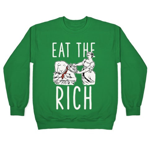 Eat The Rich Judith Beheading Holofernes Crewneck Sweatshirt