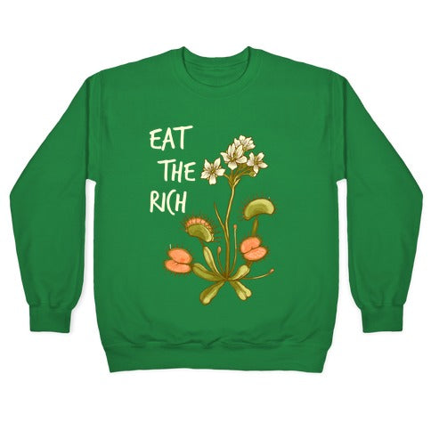 Eat The Rich Venus Fly Trap Crewneck Sweatshirt