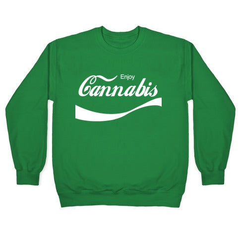 Enjoy Cannabis Crewneck Sweatshirt