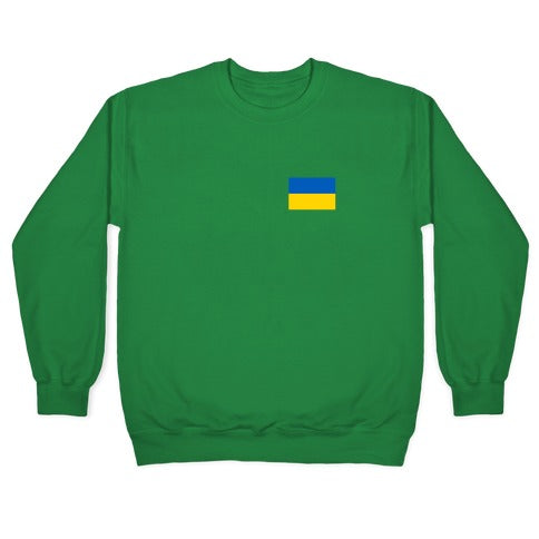 Flag Of Ukraine Crewneck Sweatshirt
