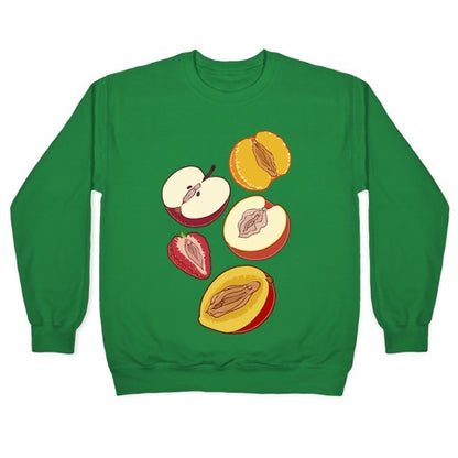 Fruity Vaginas Crewneck Sweatshirt