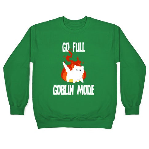 Go Full Goblin Mode Crewneck Sweatshirt