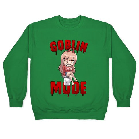 Goblin Mode Power Crewneck Sweatshirt