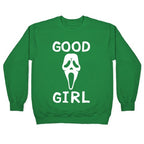 Good Girl Ghost Face Crewneck Sweatshirt