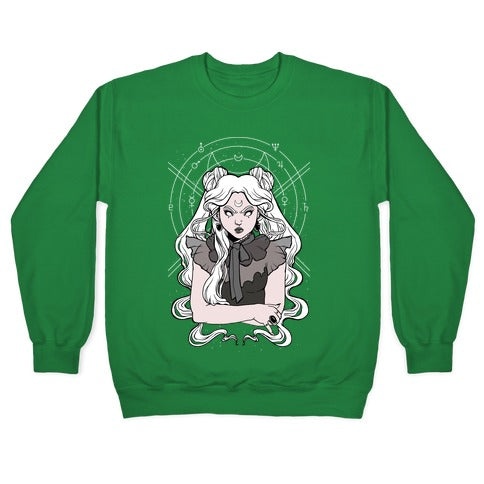 Goth Usagi (Sailor Moon Parody) Crewneck Sweatshirt