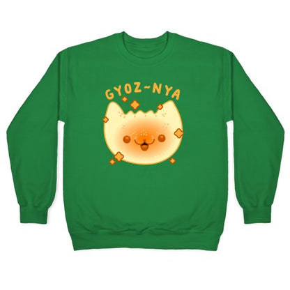 Gyoz~nya (Cat Gyoza) Crewneck Sweatshirt