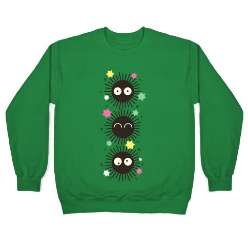 Happy Soot Sprites Crewneck Sweatshirt
