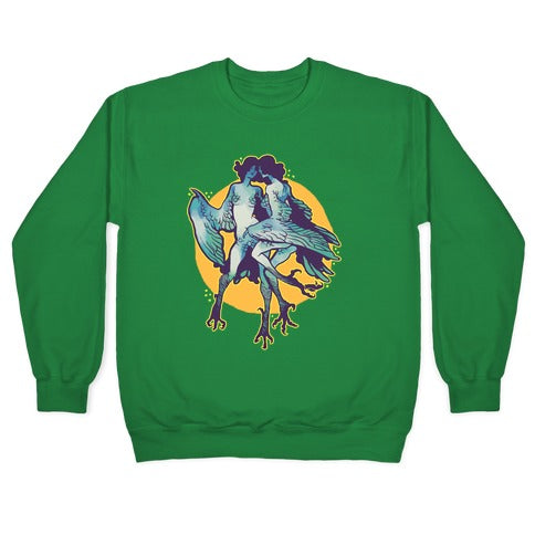Harpy Monster Girls Crewneck Sweatshirt