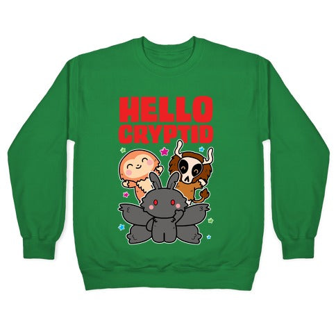 Hello Cryptid Crewneck Sweatshirt