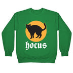 Hocus (Hocus Pocus Pair) - White Crewneck Sweatshirt
