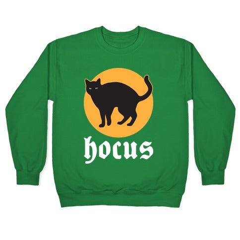 Hocus (Hocus Pocus Pair) - White Crewneck Sweatshirt