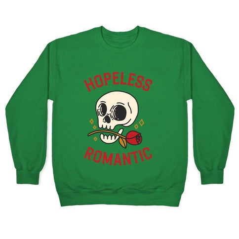 Hopeless Romantic (Skull) Crewneck Sweatshirt