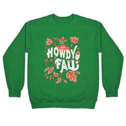 Howdy Fall Crewneck Sweatshirt