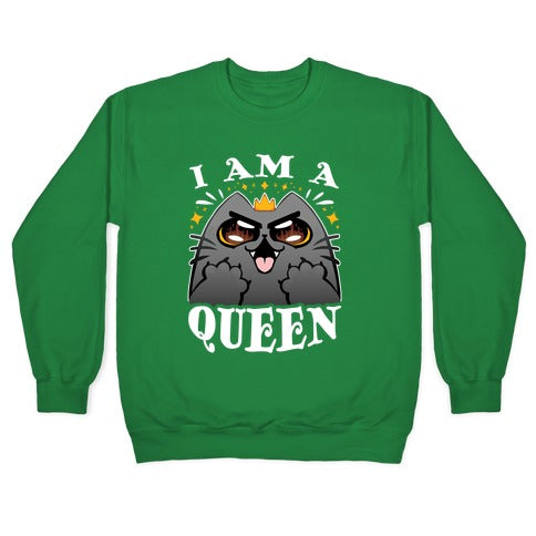 I Am A Queen Crewneck Sweatshirt