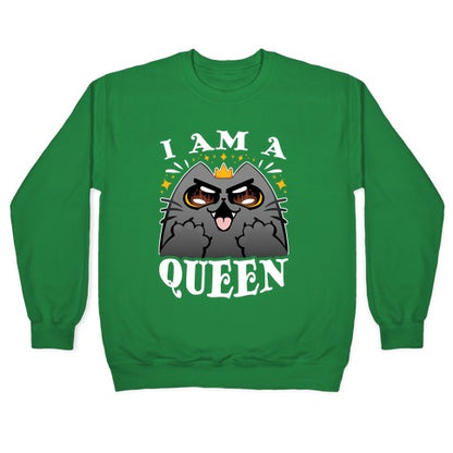 I Am A Queen Crewneck Sweatshirt