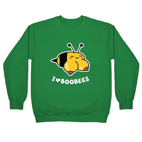 I Love Boobees Crewneck Sweatshirt