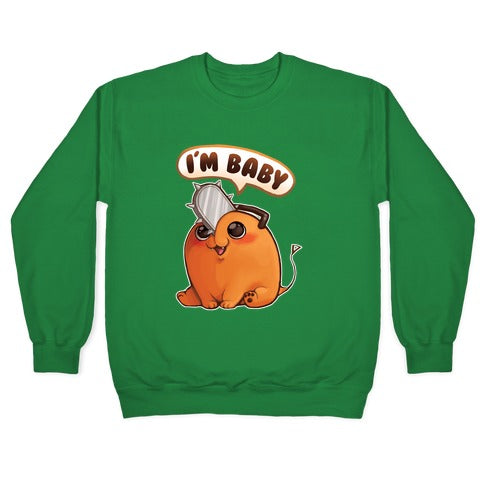 I'm Baby Pochita Crewneck Sweatshirt