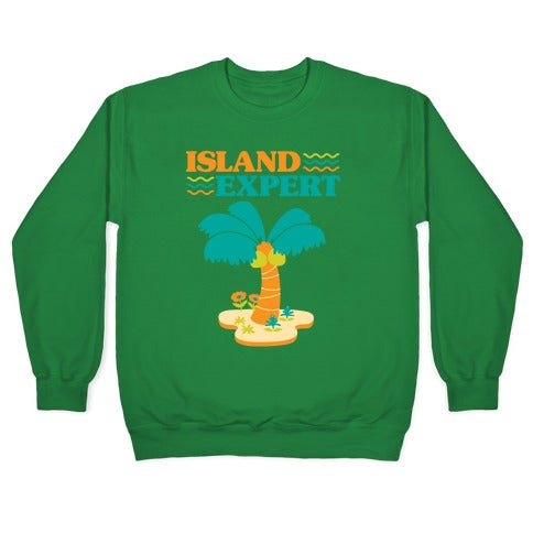 Island Expert (Animal Crossing) Crewneck Sweatshirt