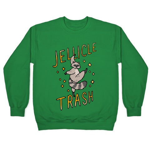 Jellicle Trash Raccoon Crewneck Sweatshirt