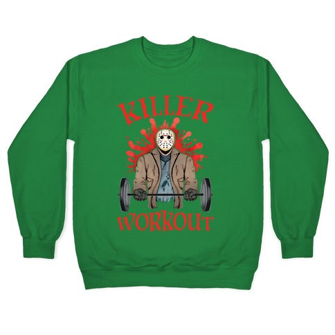 Killer Workout Crewneck Sweatshirt