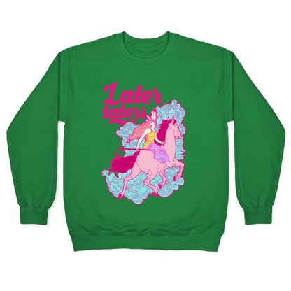 Later Taters Valkyrie Crewneck Sweatshirt